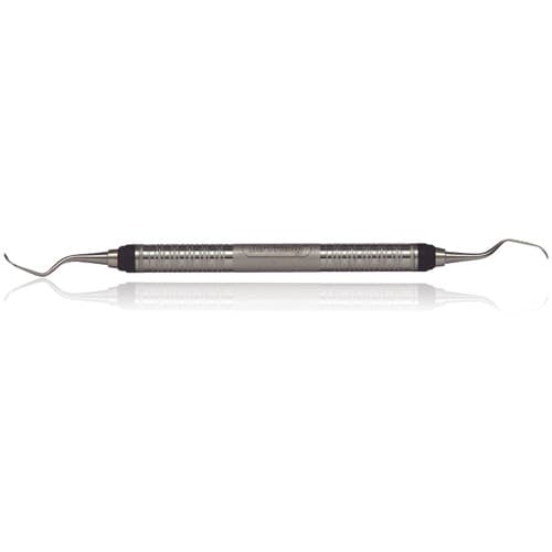 Hu-Friedy Barnhart Universal Curette 1/2, Rigid, Double End, #7 Satin Steel Colours Handle, SBH1/2R7 thumbnail 3