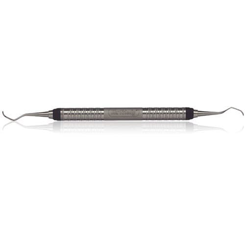 Hu-Friedy Barnhart Universal Curette, 5/6 Rigid, Double-End, #7 Satin Steel Colours Handle, SBH5/6R7 thumbnail 3