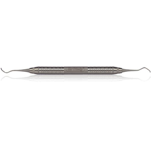Hu-Friedy Columbia 13/14 Rigid Universal Curette, #6 Satin Steel Handle, SC13/14R6 thumbnail 4