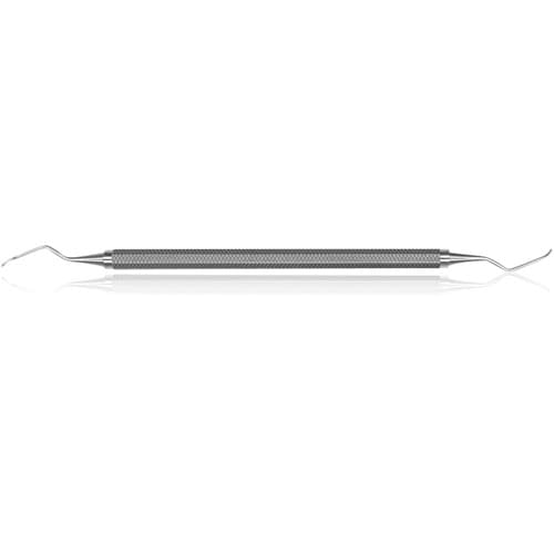 Hu-Friedy Columbia 2R/2L Universal Curette, Double-Ended, Anterior, #7 Satin Steel Colours Handle, SC2R/2L7 thumbnail 3