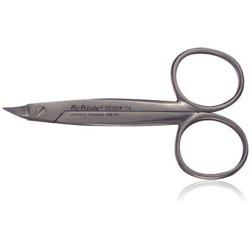 Hu-Friedy Crown & Gold Scissors, 3.5" (9 cm) Curved Pedodontic, Standard Series, SCGCP thumbnail 5