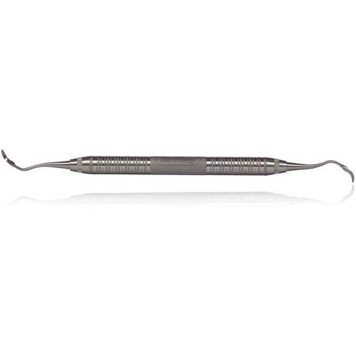Hu-Friedy CK-6 Crane-Kaplan Sickle Scaler, Double-Ended, #6 Satin Steel Handle, 1/Pk thumbnail 5