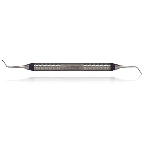 Hu-Friedy Nevi 2 Posterior Sickle Scaler, Double-Ended, #7 Satin Steel Colours Handle, SCNEVI27 thumbnail 4