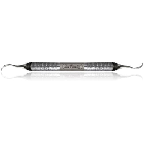 Hu-Friedy Gracey 12/13 Double-End Curette, #7 Satin Steel Colours Handle, SG12/137 thumbnail 2