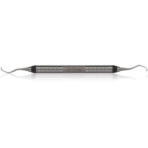 Hu-Friedy Gracey 3/4 Rigid Double-End Curette, #7 Satin Steel Colours Handle, SG3/4R7 thumbnail 2