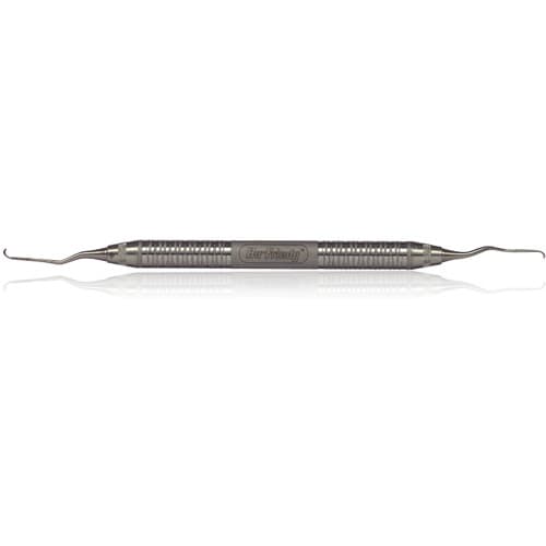 Hu-Friedy Vision Curvette 11/12 Curette, #6 Satin Steel Handle, Double End, SGC11/126 thumbnail 3