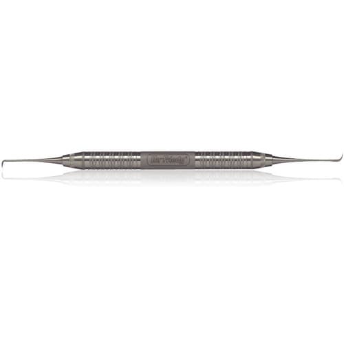 Hu-Friedy Goldman-Fox Scaler/Curette GF-21, Double-Ended, #6 Satin Steel Handle thumbnail 2