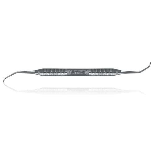 Hu-Friedy Sinus Curette #2 with #6 Handle, Satin Steel, 950165 thumbnail 3