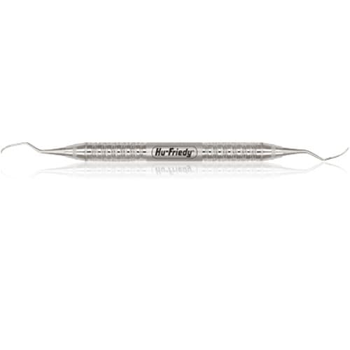 Hu-Friedy #204 Indiana University Fort Wayne Double-End Sickle Scaler, #6 Satin Steel Handle, SIUFW2046 thumbnail 6