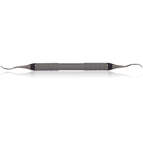 Hu-Friedy #204 Indiana University Fort Wayne Double End Sickle Scaler with #8 ResinEight Handle thumbnail 3