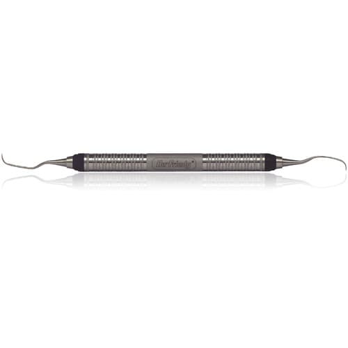 Hu-Friedy Langer 1/2 Universal Curette, Double-Ended, #7 Satin Steel Colours Handle, SL1/27 thumbnail 3