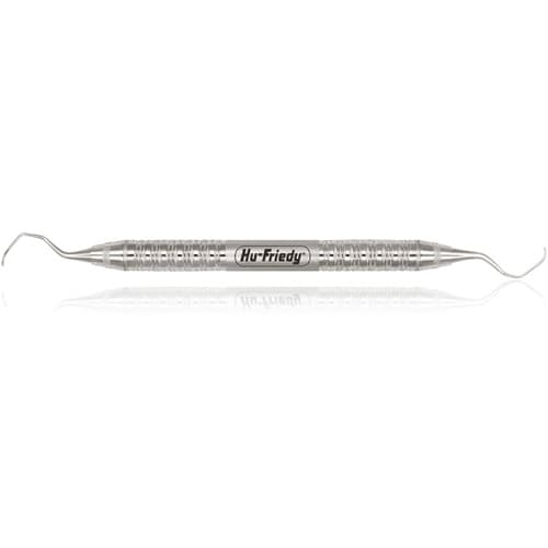 Hu-Friedy Langer Curette 17/18, Double End, #6 Satin Steel Handle, SL17/186 thumbnail 6