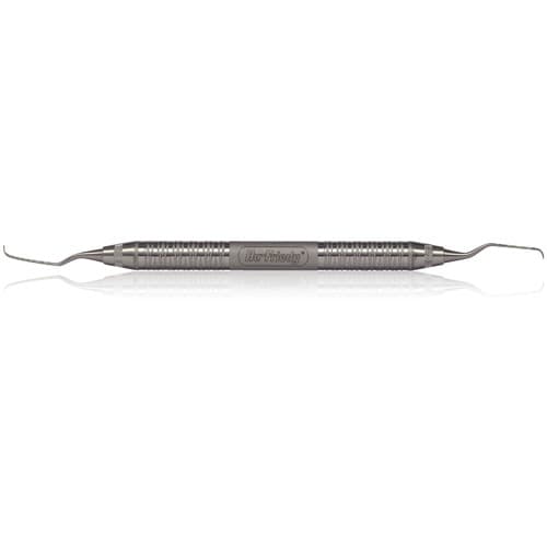 Hu-Friedy Langer Mini Five 5/6 Universal Curette, #6 Satin Steel Handle, SL5/6MF6 thumbnail 4