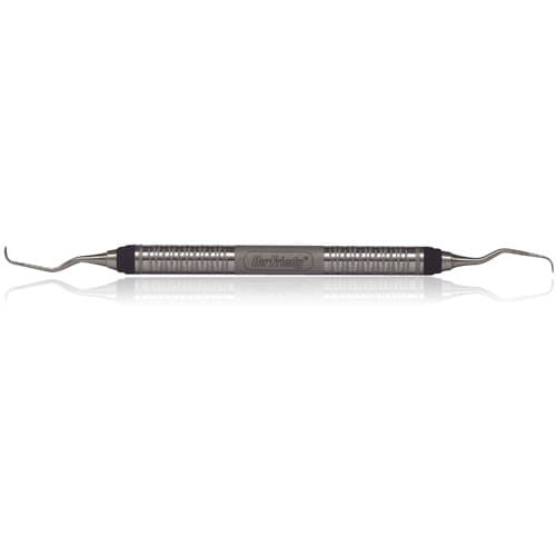 Hu-Friedy Langer Rigid Curette 5/6, #6 Satin Steel Handle, Double-Ended, Single Instrument (SL5/6R6) thumbnail 2