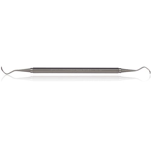 Hu-Friedy McCall 13/14 Double-Ended Curette, #2 Octagon Handle, SM13/14 thumbnail 4