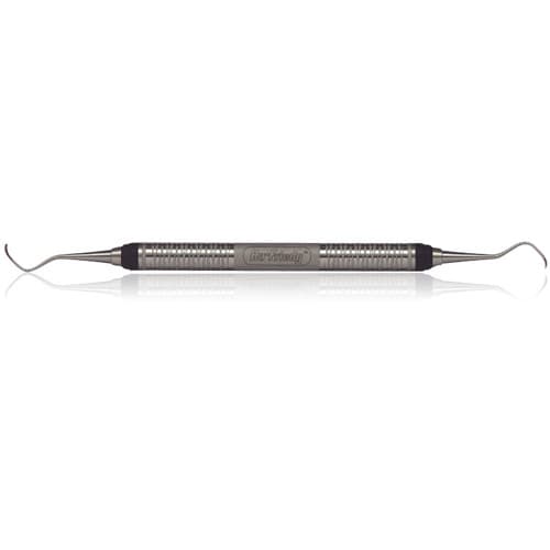 Hu-Friedy McCall 13/14 Double-Ended Curette, #7 Satin Steel Colours Handle, SM13/147 thumbnail 4