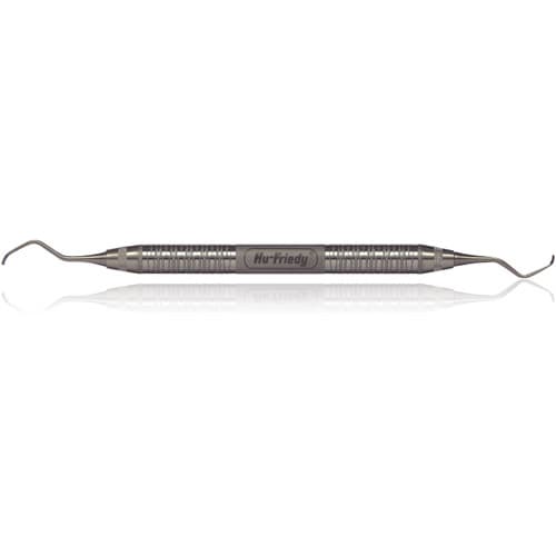 Hu-Friedy Sickle Scaler M23A, Double End, #6 Satin Steel Handle, 1 Each thumbnail 2