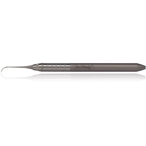 Hu-Friedy Nebraska 128 Sickle Scaler, Single End, #6 Satin Steel Handle, SN1286 thumbnail 4