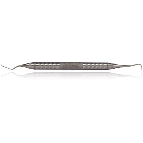 Hu-Friedy H5/137 Mini Five Sickle Scaler/Curette, Double-Ended, #6 Satin Steel Handle thumbnail 4