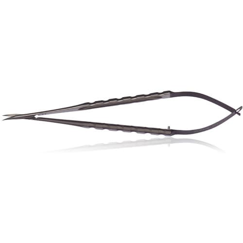 Hu-Friedy Castroviejo Microsurgical Scissors, Curved, 7" (18cm), Stainless Steel, SPV, 1 Each thumbnail 4
