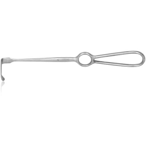 Hu-Friedy #2 Downward Curve Surgical Retractor, 10mm x 42mm, 1 Each thumbnail 2