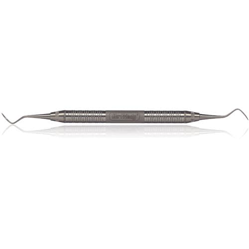 Hu-Friedy McCall 13/14S Turgeon Modified Double-Ended Curette, #6 Satin Steel Handle, STM13/14S6 thumbnail 3