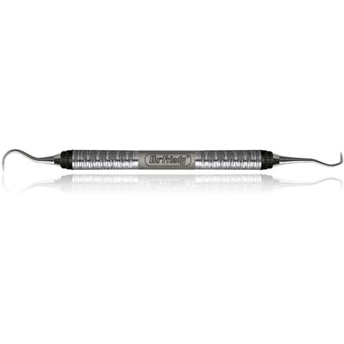 Hu-Friedy Sickle Scaler, Double-Ended U15/33 Towner-Jacquette, #7 Satin Steel Colours Handle, SU15/337 thumbnail 5
