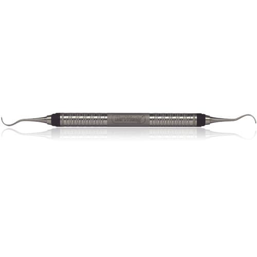 Hu-Friedy YG7/8 Younger-Good Pattison Universal Curette, Double-Ended, 7/8, #7 Satin Steel Colours Handle, SYG7/8P7 thumbnail 3