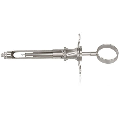 Hu-Friedy Type CW Aspirating Anesthetic Syringe, 1.8 ml, with Finger Rest, SYRCW thumbnail 13