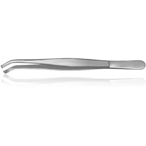 Hu-Friedy Tissue Pliers #16, Stainless Steel, Non-Cutting, Non-Locking, 6" Overall Length, 1/Pkg thumbnail 3