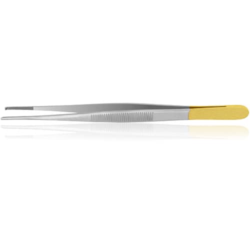 Hu-Friedy Tissue Pliers, General 1" x 2" Perma Sharp, 6", Non-Cutting, Non-Locking, TP5071 thumbnail 3
