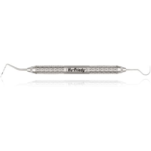 Hu-Friedy Expro 23/CP-11.5B (WHO) Double-Ended Explorer/Probe, #6 Satin Steel Handle, XP23/11.56 thumbnail 4
