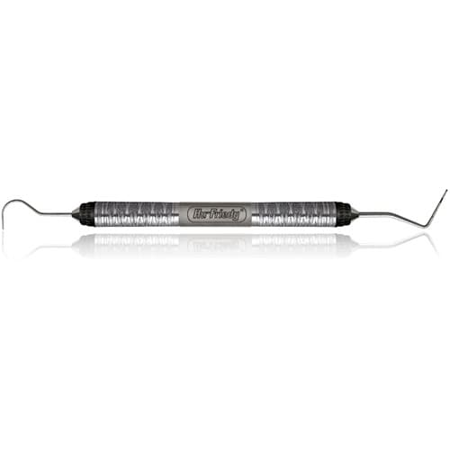 Hu-Friedy Expro #23/11.5B WHO Double-End Explorer/Probe, #7 Satin Steel Colours Handle, Color-Coded thumbnail 3