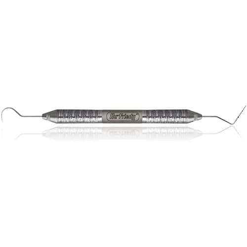 Hu-Friedy Expro Double-Ended Explorer/Probe, #23/UNC12, #6 Satin Steel Handle, 1/Pk, XP23/NC126 thumbnail 6