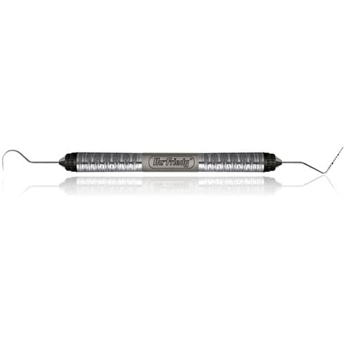Hu-Friedy Expro Double-Ended Explorer/Probe, #23/UNC12, #7 Satin Steel Colours Handle, 1/Pk, XP23/NC127 thumbnail 5