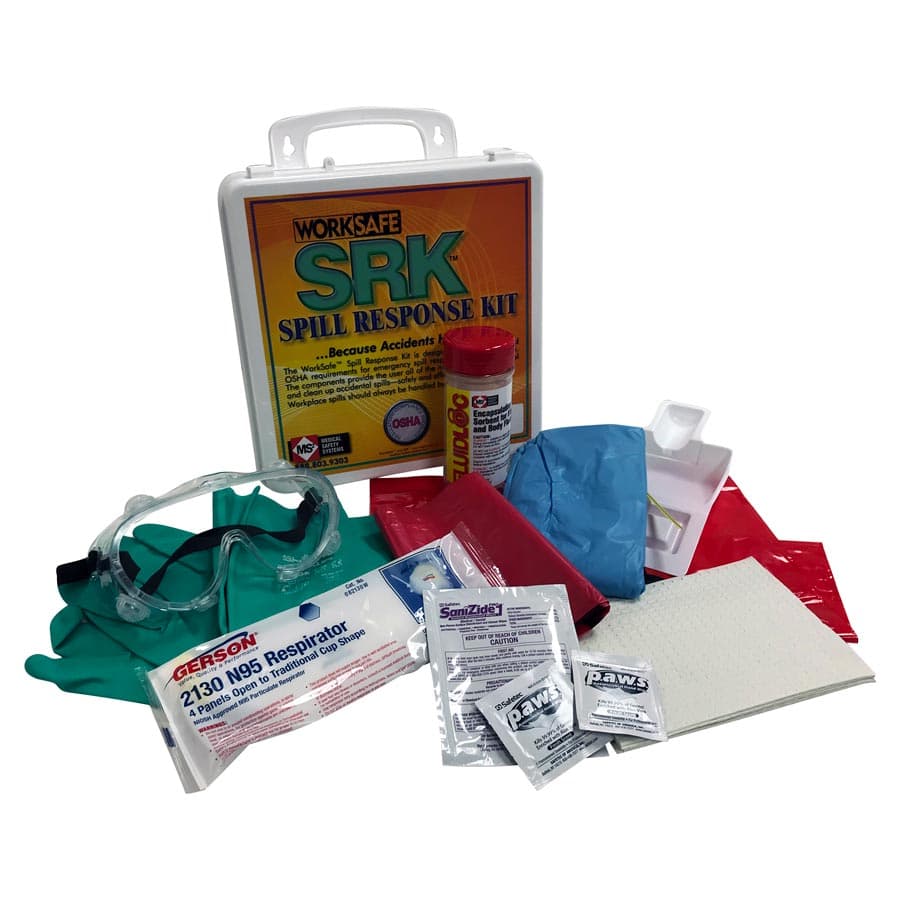 WorkSafe Spill Response Kit, Biological-160 (Blood & Body Fluids) thumbnail 2