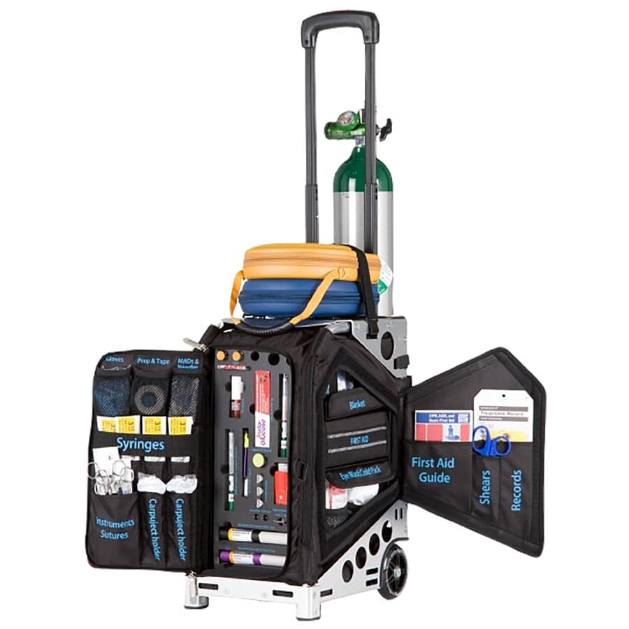 HealthFirst Stat Kit Z-1000 Mobile ACLS Emergency Medical Kit (V2) thumbnail 4