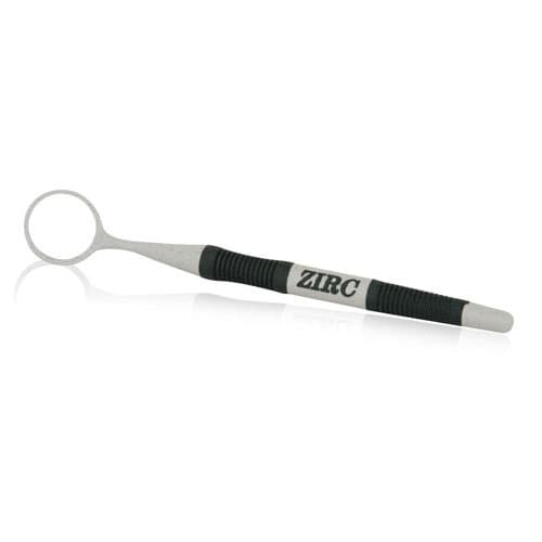Zirc Crystal HD® #4 Mouth Mirror, Soft Grip, Black/Gray, 4/Pkg, 50Z361 thumbnail 6