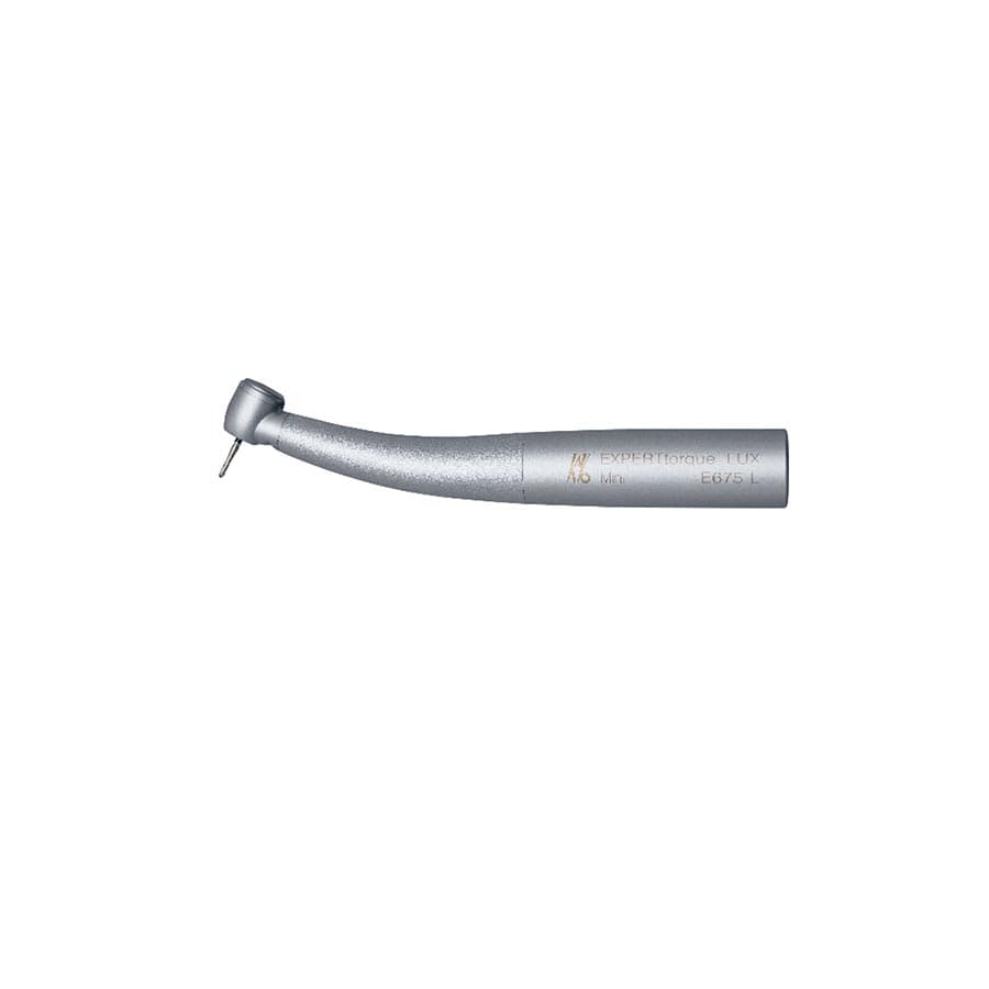 KaVo EXPERTtorque Mini LUX E675 L High-Speed Air-Driven Contra Angle Handpiece, Push-Button Auto-Chuck, 3-Port Spray, Cellular Optic, 1.006.6400 thumbnail 5