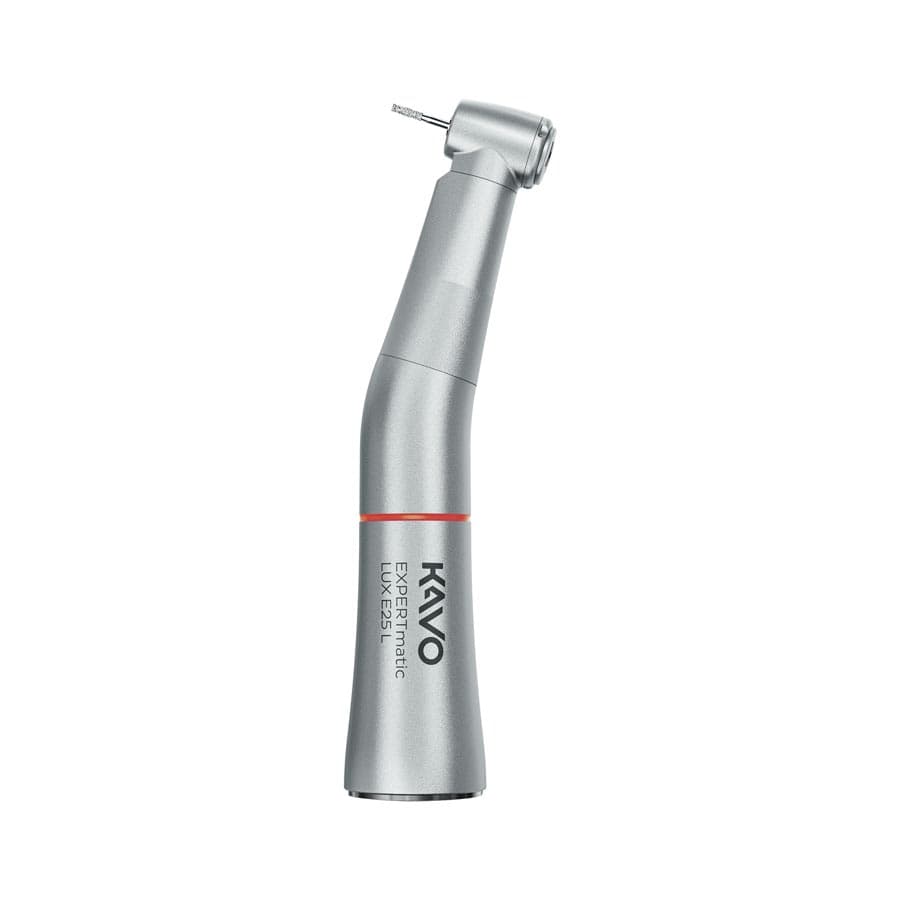 KaVo EXPERTmatic E25L Contra Angle High-Speed Attachment, 1:5, Friction Grip Push-Button Autochuck, 3-Port Spray, Cellular Optic, 1.007.5550 thumbnail 5