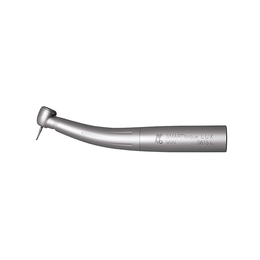 KaVo SMARTtorque Mini LUX S615 L High-Speed Air Handpiece, Contra Angle, Push Button Autochuck, Mini Head, Fiber Optic, 1 Spray, MULTIflex LUX, 1.008.1643 thumbnail 5