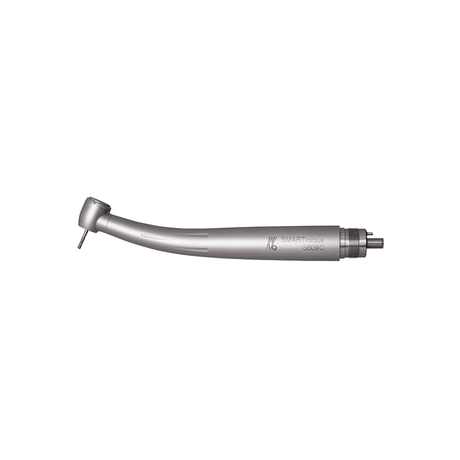 KaVo SMARTtorque S609 C High-Speed Air Handpiece, Contra Angle, Push-Button Autochuck, Standard Head, Non-Optic, 4-Port Spray, 4-Hole, 1.008.1644 thumbnail 5