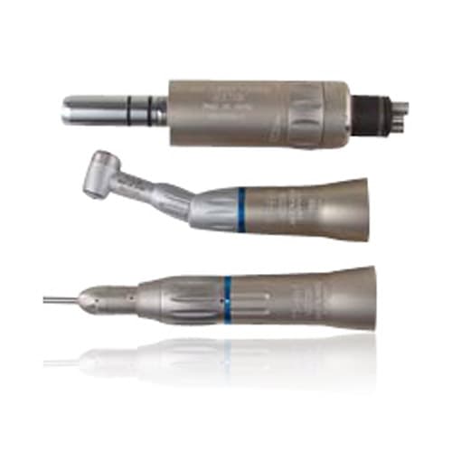 Vector Turbo-Torque Low Speed Deluxe Motor Set, 20,000 RPM, E-Type Connection, 1:1 Straight Nose Cone & Push Button Latch Contra Angle, TT-20K thumbnail 2
