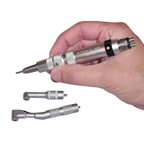Young Dental Micromite HP Hawk Low Speed Handpiece, 4-Hole, 5500 RPM, 100° Angle Head, HK-4 thumbnail 4