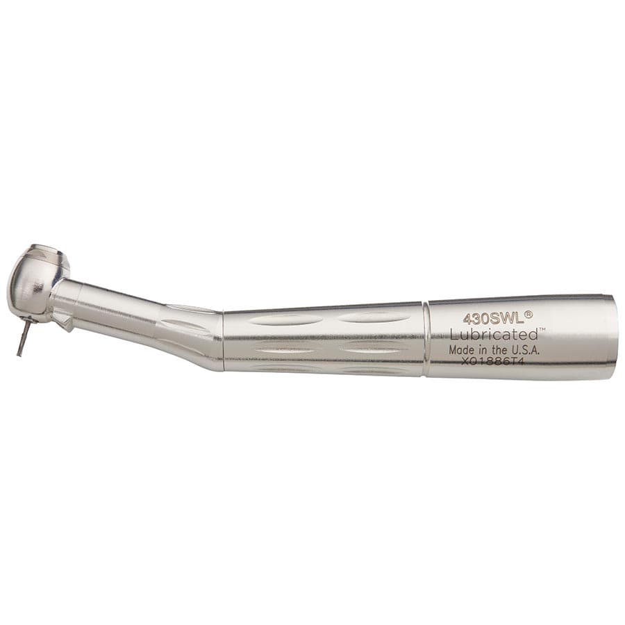 StarDental 430SWL Fiber Optic High-Speed Handpiece, Lubricated, Stainless Steel, Contra Angle, 264451 thumbnail 3