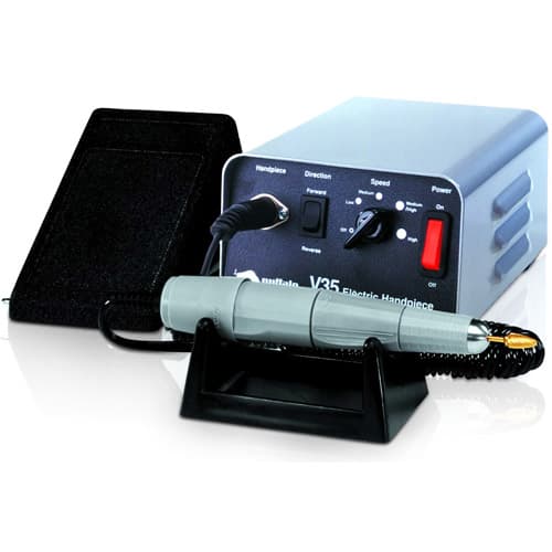 Buffalo Dental V35 Gray Electric Handpiece System, 120V AC, 35,000 RPM, Complete with Console, Handpiece, and Foot Control, 37570 thumbnail 12