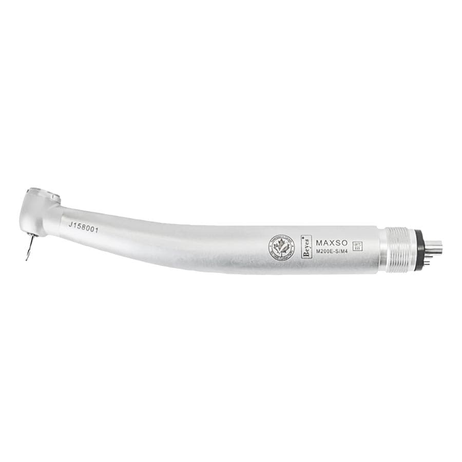 Maxso M200E Smart High-Speed Dental Handpiece, Non-Optic, Push Button, Mini Head, Single Water Spray, 4-Hole (Midwest) Connection, Model M200E-M/M4, HP2105 thumbnail 3