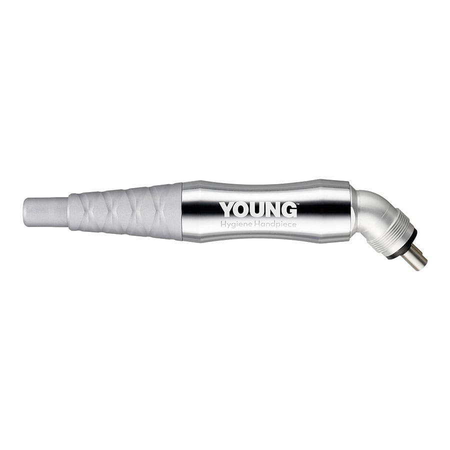 Young Dental Hygiene Handpiece, Silver, 4-Hole, 360° Rotating Nosecone, 1 Each, 410001 thumbnail 5