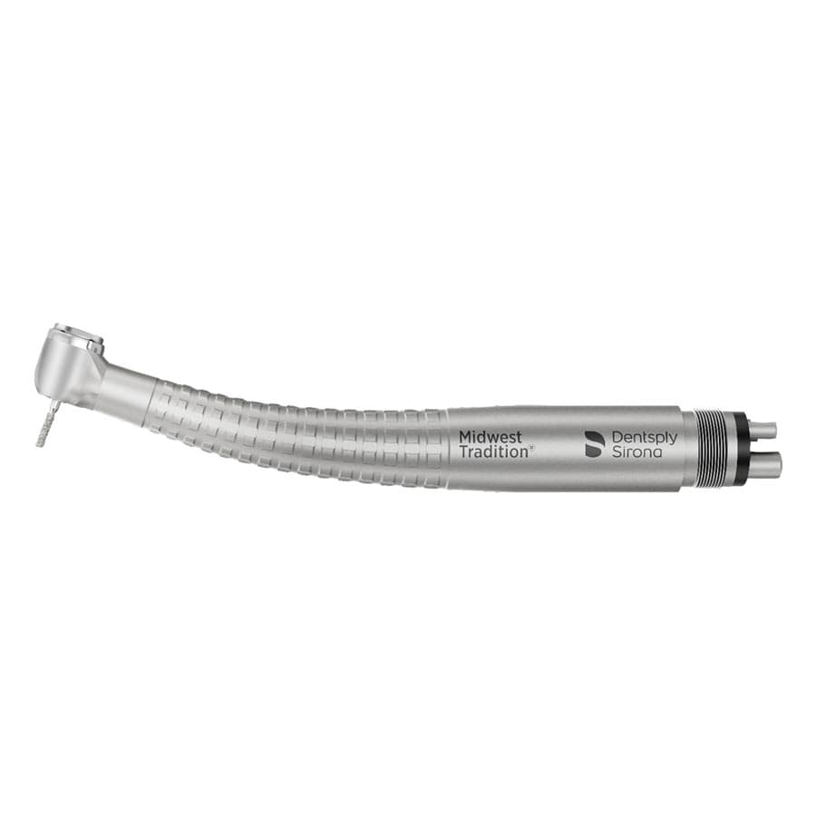 Midwest Tradition NFO High Speed Handpiece, Fixed Backend Lever Chuck, 4-Hole, 25 Watts, 780344 thumbnail 6