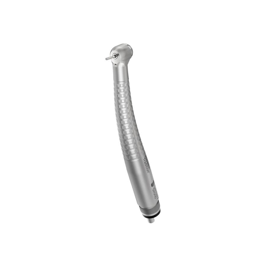 Midwest Tradition TB Push Button Fixed Backend High-Speed Air Handpiece, 4-Hole, Non-Fiber Optic, 790344 thumbnail 5